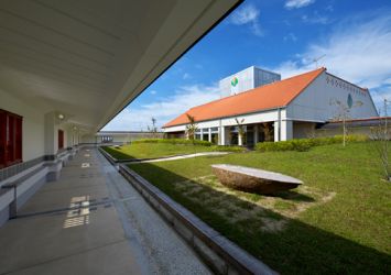第3棟 屋上庭園 院内散歩:第3棟 屋上庭園
