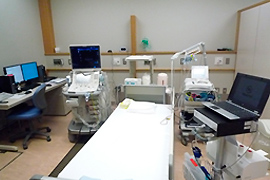 カテ生理機能検査室