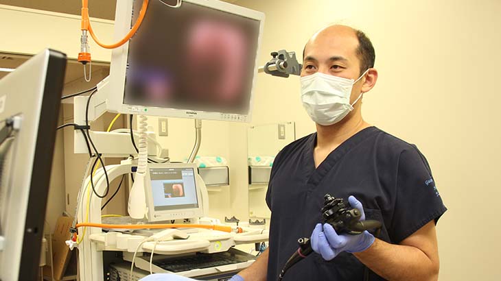 大腸がんの内視鏡を使った検査と治療