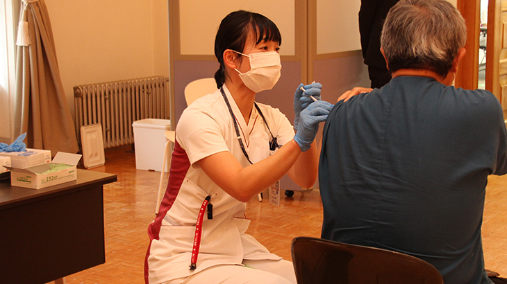 Vol.21　  感染対策に力を注ぐ　  感染制御室 感染管理認定看護師　  木村　聖子